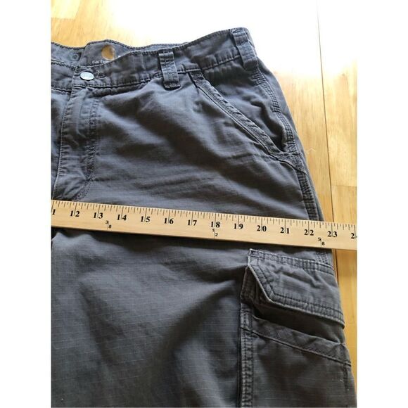 Carhartt Men's Rugged Flex Relaxed Fit Canvas Cargo Work Pant Size 38X 30 - Picture 13 of 16